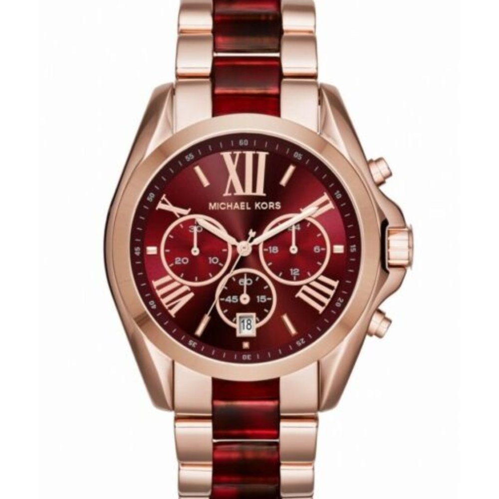 MK Rose Gold Bradshaw Watch! Brand New!